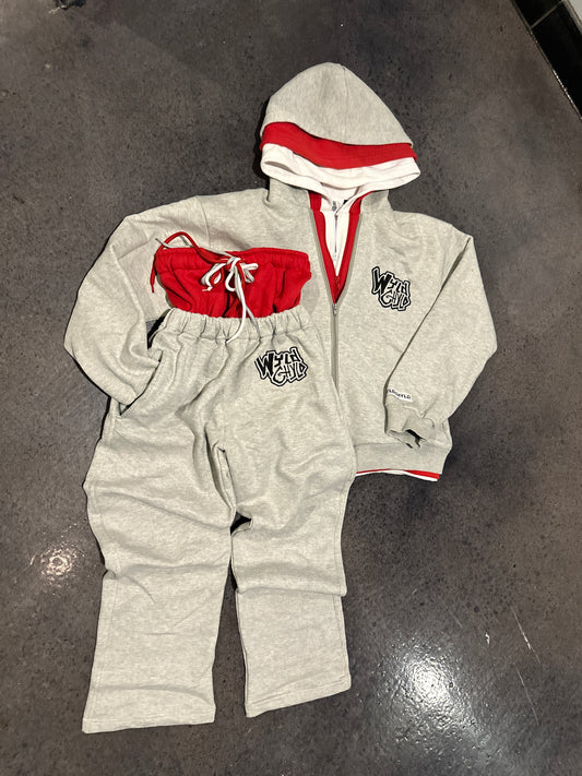 TRIPLE DOUBLE SET — GREY